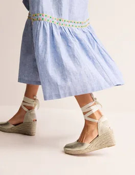 Gold Metallic Leather | Boden (UK & IE)