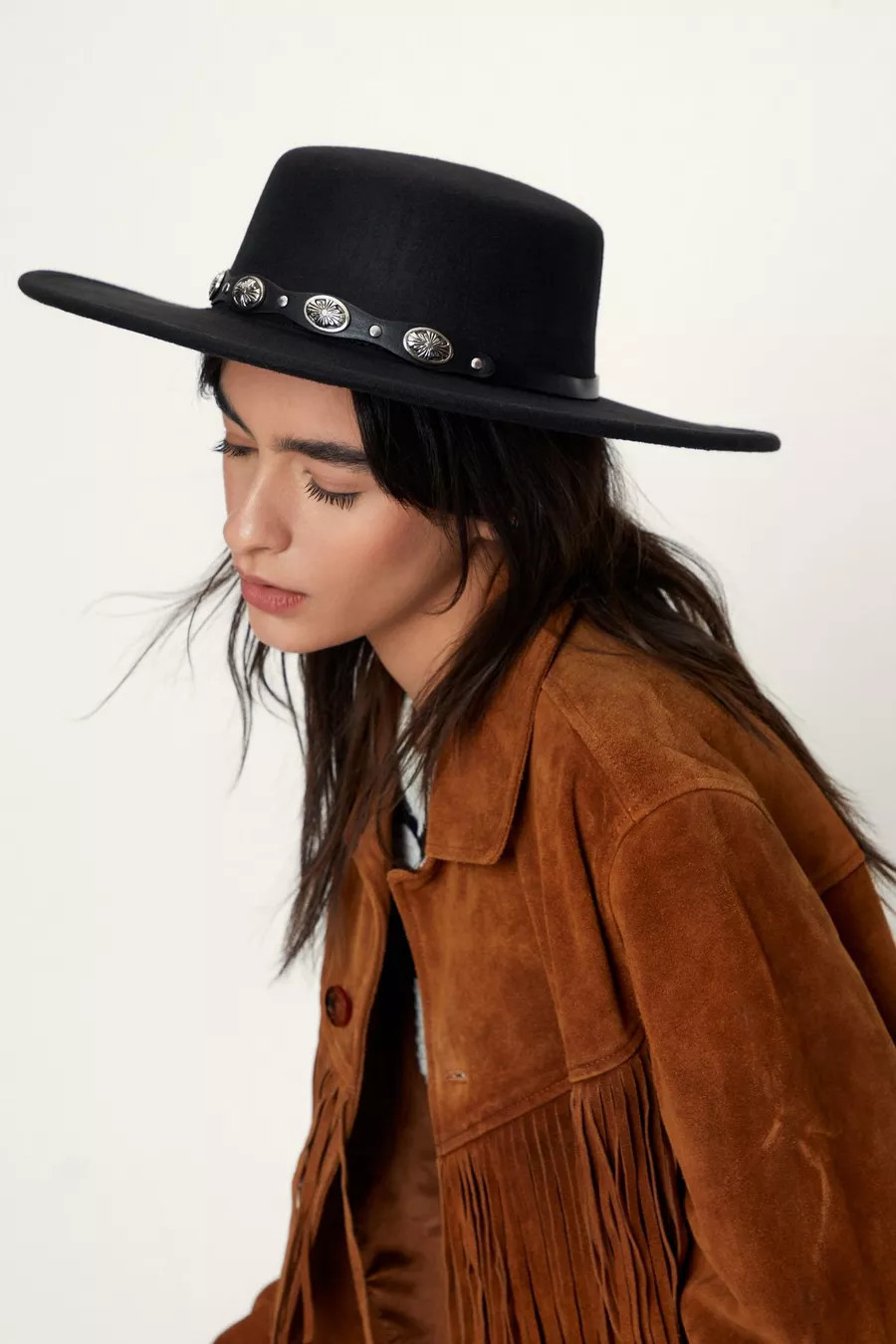 Fedora Hat With Cowboy Stud Trimming | Nasty Gal UK (+IE)