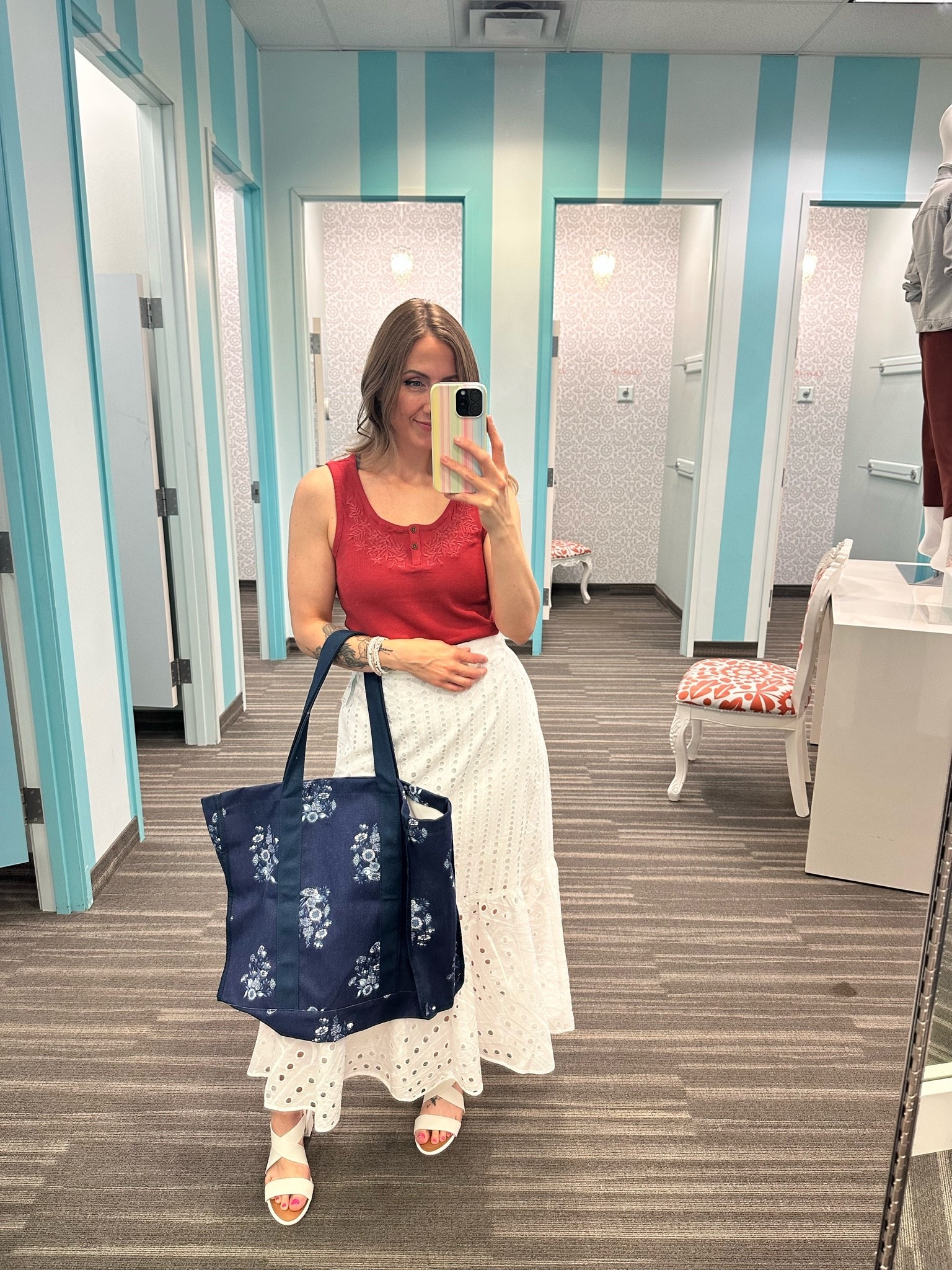 Wearing small in tank and skirt

#LTKootd #LTKSaleAlert #LTKgrwm