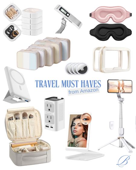 everything I ordered for our summer vacation to europe, from travel adapters to luggage scales, packing cubes, portable chargers & more! all from amazon 

#LTKfindsunder100 #LTKtravel #LTKSeasonal