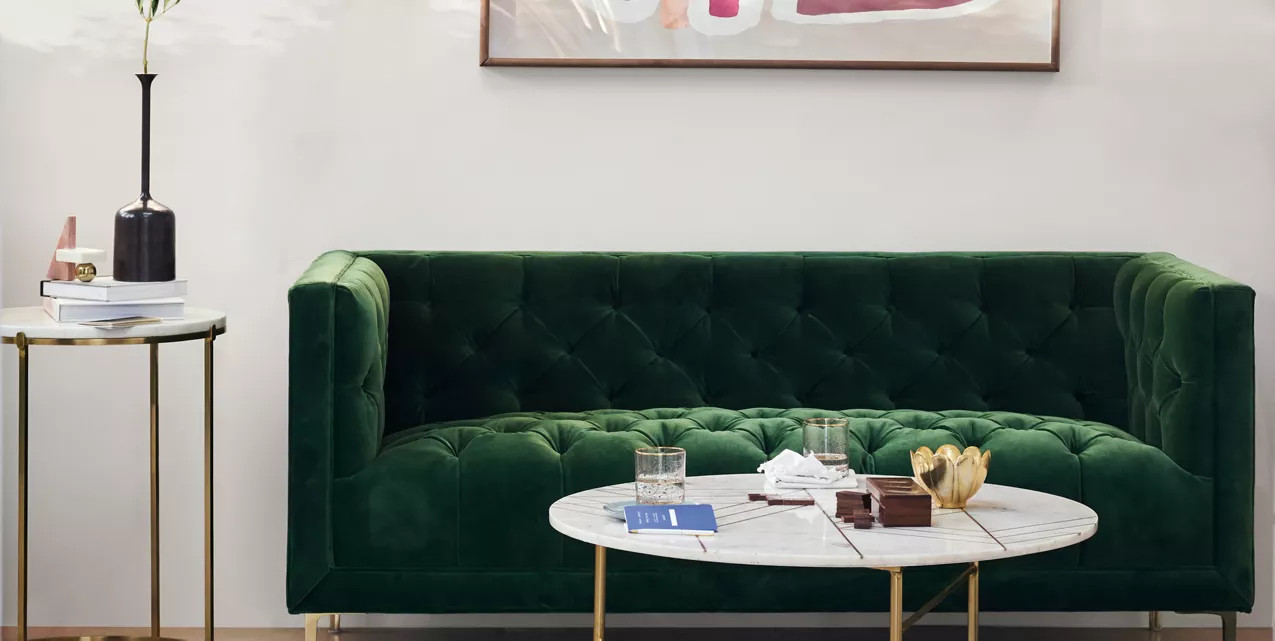 Mina Sofa | Anthropologie (US)