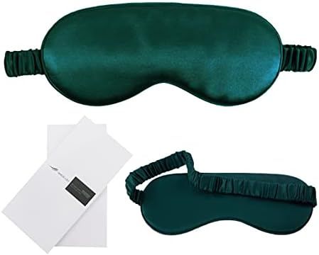 Amazon.com: HERZLG LLFE Luxury Silk Sleep Mask, Eye Mask for Sleeping,Travel, Nap 100% Pure Mulbe... | Amazon (US)