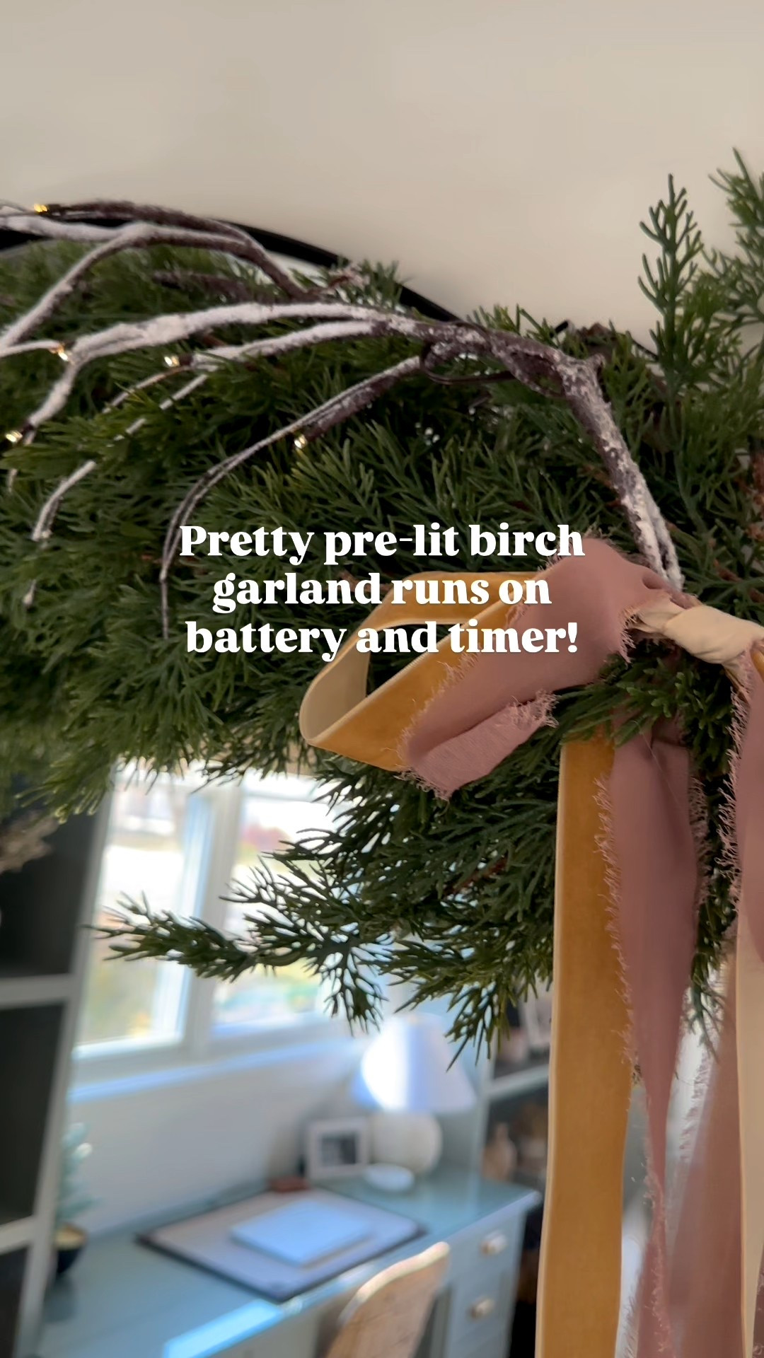 One of my favorite garland combos is this pretty faux cedar and this pre-lit birch that runs on batteries with a timer! 

#LTKFindsUnder100 #LTKSaleAlert #LTKHoliday