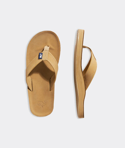 Classic Leather Flip Flops | vineyard vines