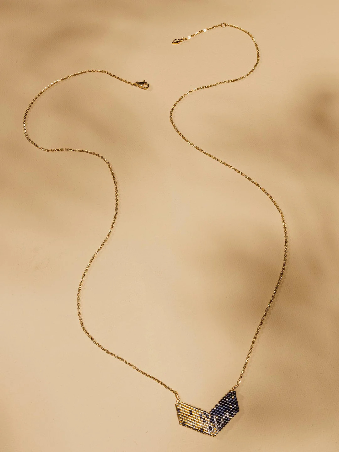 1,000 Gathered Pieces Chevron Necklace | Joffa Marketplace