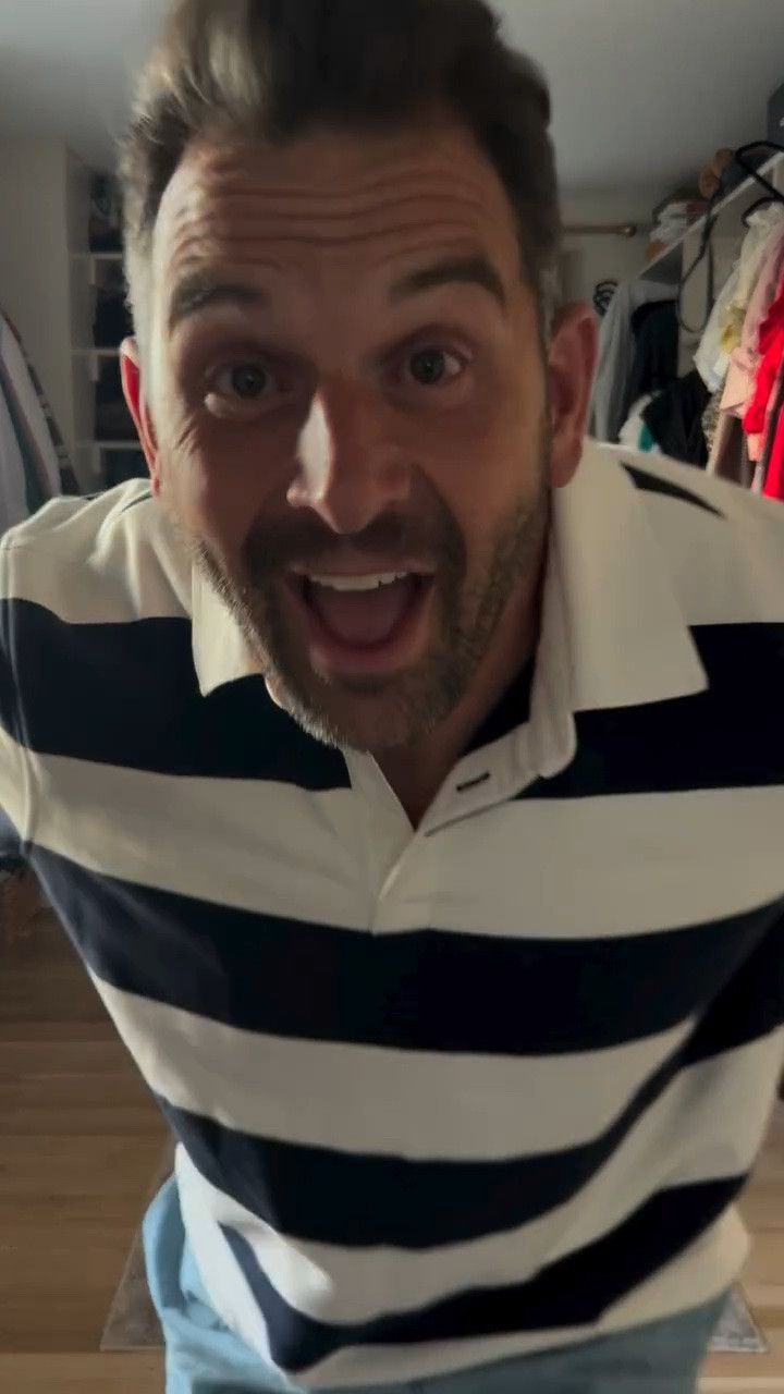 Apparently the kids aren’t the only ones getting back-to-school looks this year. 

Three dad fits, all picked by Emily:

📚 Look 1: Very preppy. Like I’m picking the kids up from private school before casually running them to polo practice. Do we play polo? No. Does the outfit say we do? Absolutely.

👕 Look 2: The classic T-shirt + jorts. Yes, I said jorts. But we’re doing them in a dad who knows what he’s doing way…not a dad at the neighborhood BBQ in 1997 way.

🏉 Look 3: Short-sleeve rugby, shorts, and my favorite tennis shoes. Simple. Classic. Grab and go. This one feels the most like me.

Emily picked all three, which obviously means we need another round where I pick the looks.

Don’t answer that.

I’ll just do it.

It’s my gift to you.