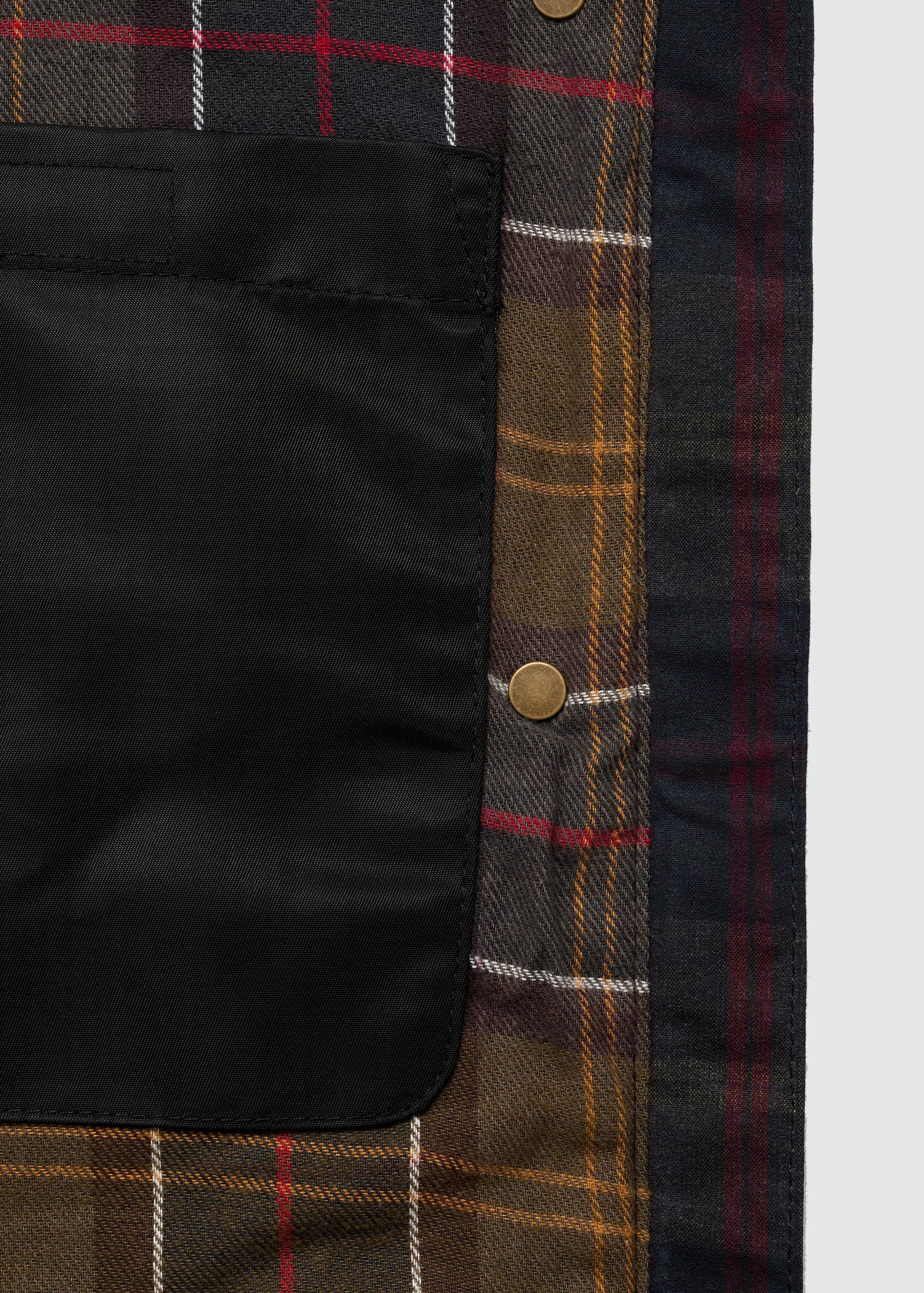 Waxed-effect parka | MANGO (US)