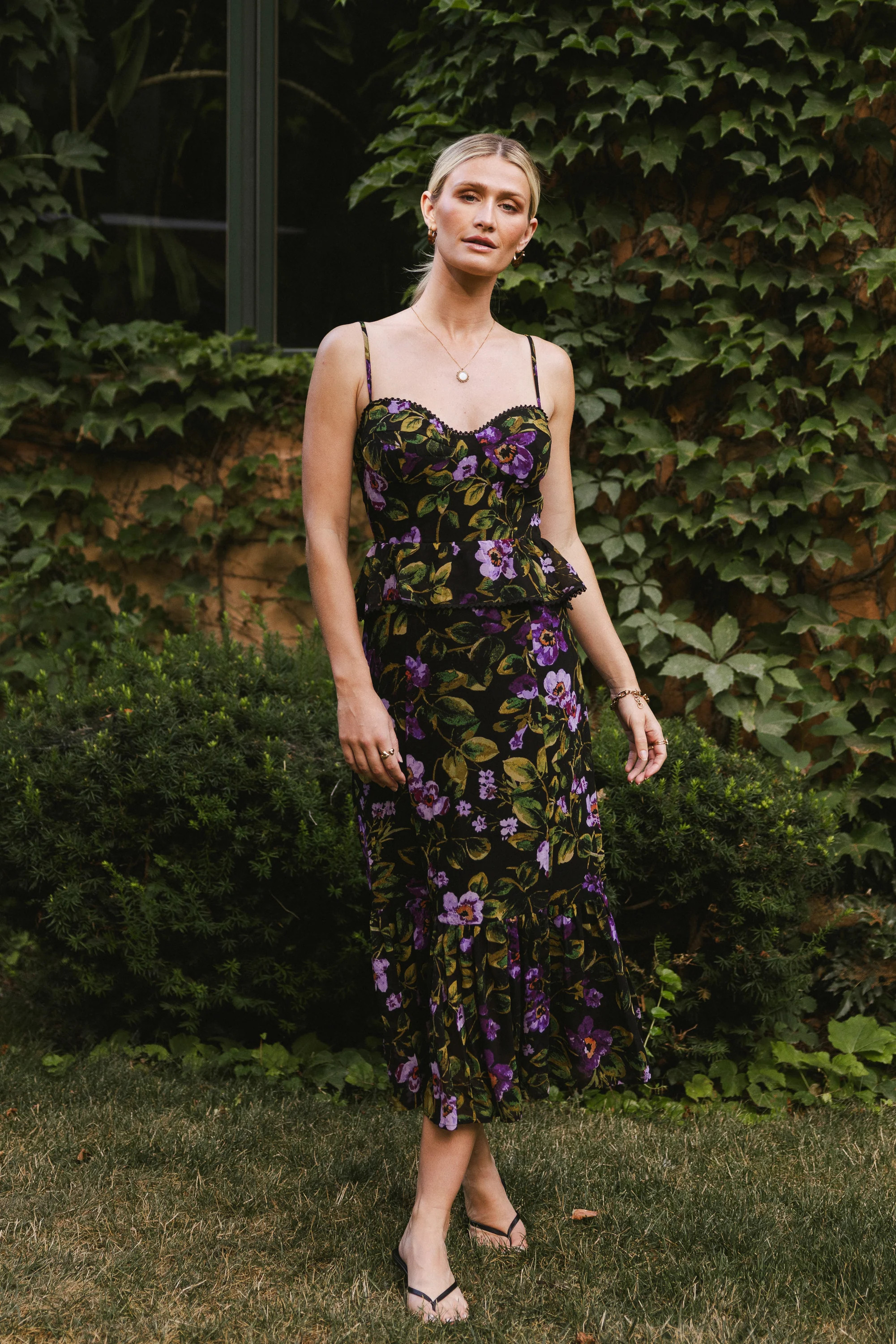 Rory Floral Midi Dress | Böhme US