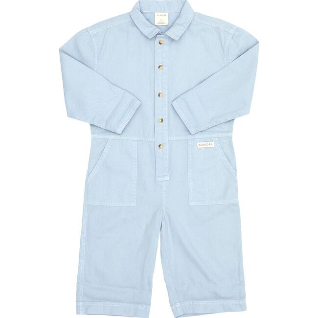 Milking It Overalls, Blue | Maisonette