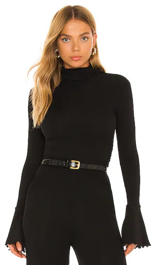 Belen Top in Black | Revolve Clothing (Global)