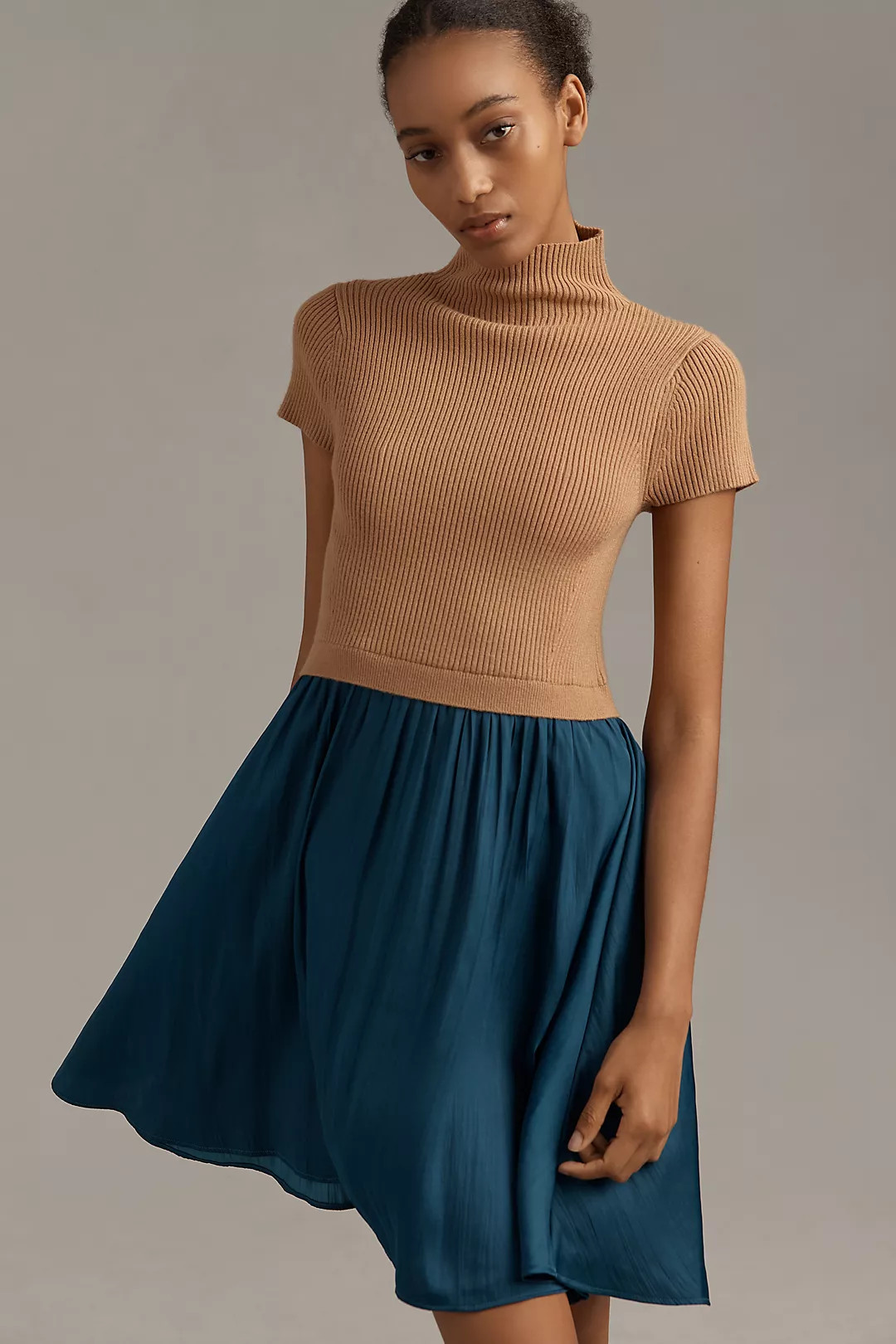 The Thea Twofer Sweater Dress: Short-Sleeve Mini Edition | Anthropologie (US)
