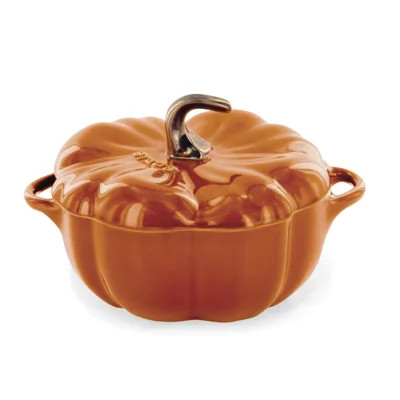 Staub Ceramic 24-oz Pumpkin Cocotte | Wayfair Professional