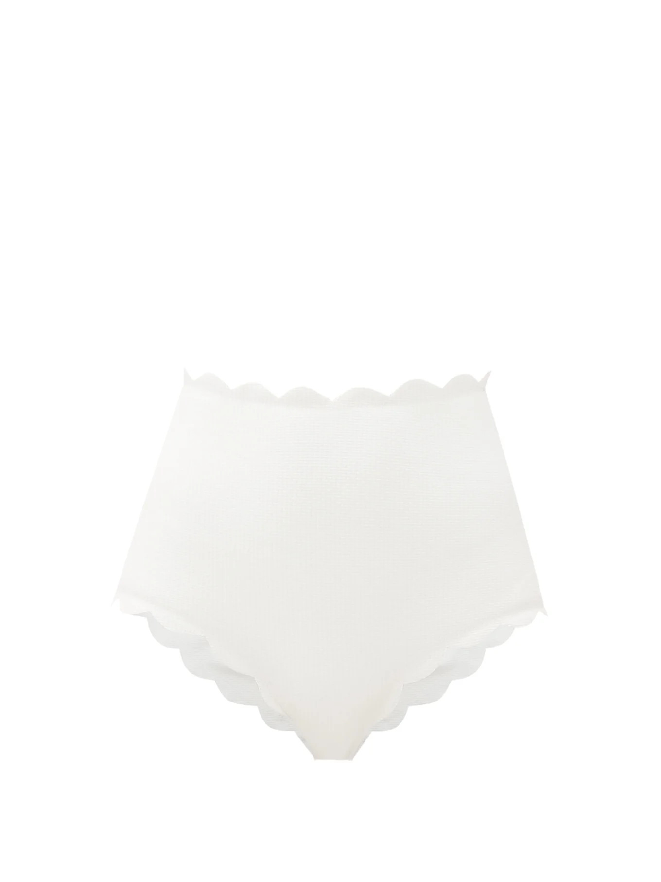 Santa Monica scallop-edged bikini briefs | Marysia | Matches (US)