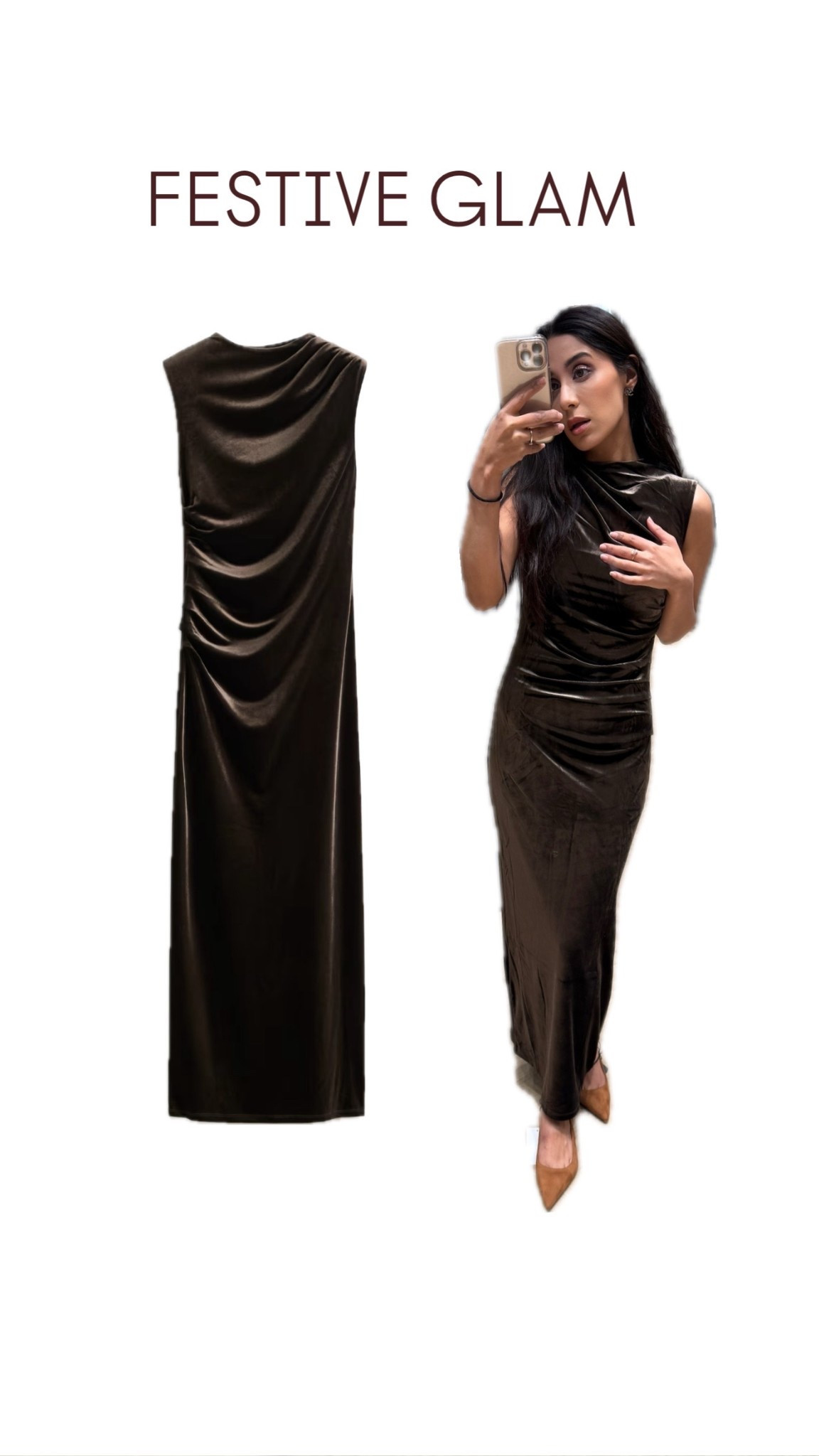 The most flattering dress you’ll find this winter. PS. You wouldn’t believe how much it is!! 

#LTKfestive #LTKdatenight #LTKwinter