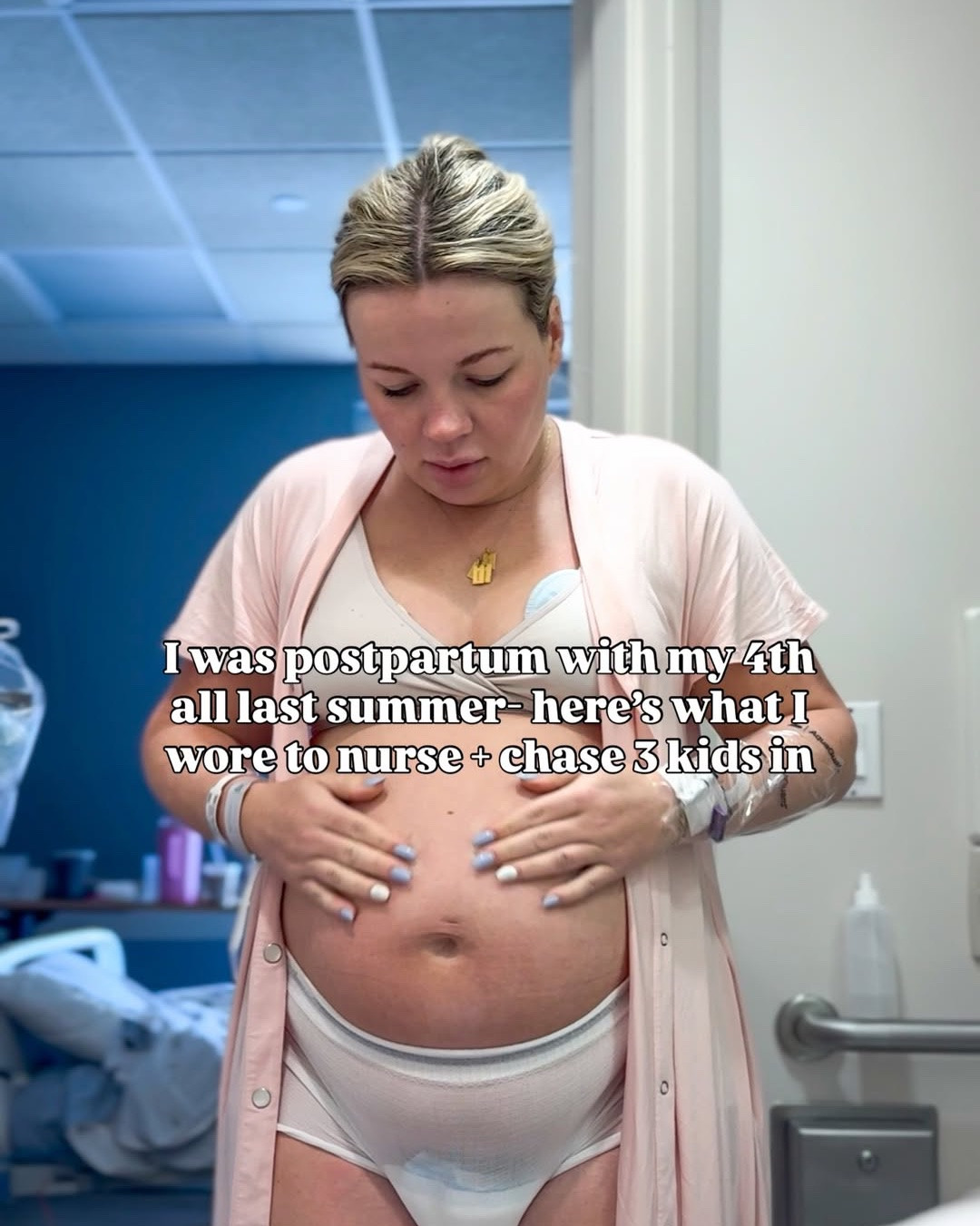 🤍 My postpartum staples for summer while nursing and chasing 3 other kids 🤣👏🏼 I always say, look good, feel good, but it has to actually work with the busy running around life too! 🥵✨

#LTKSeasonal #LTKMidsize
