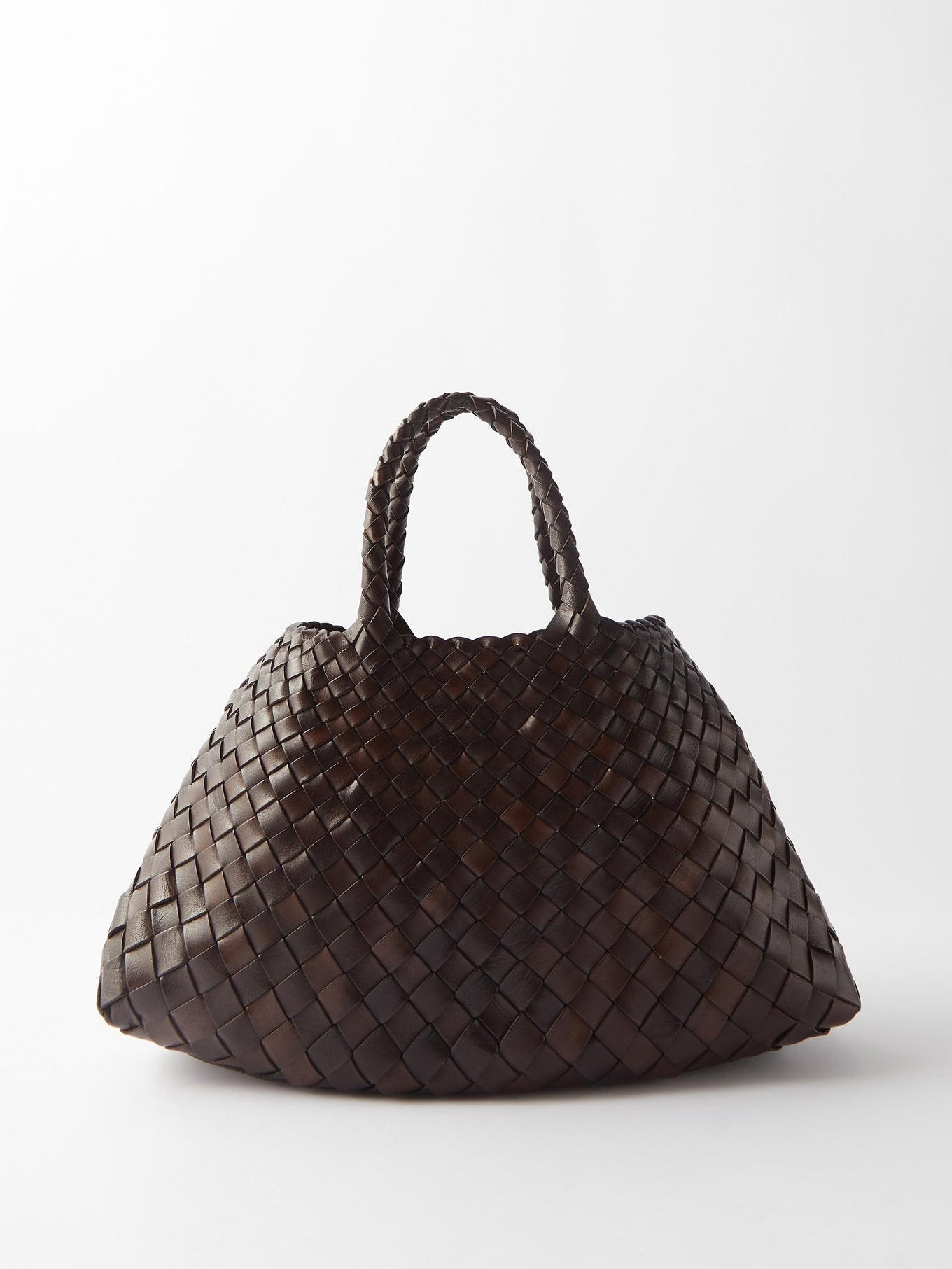 Santa Croce small woven-leather tote bag | Dragon Diffusion | Matches (US)