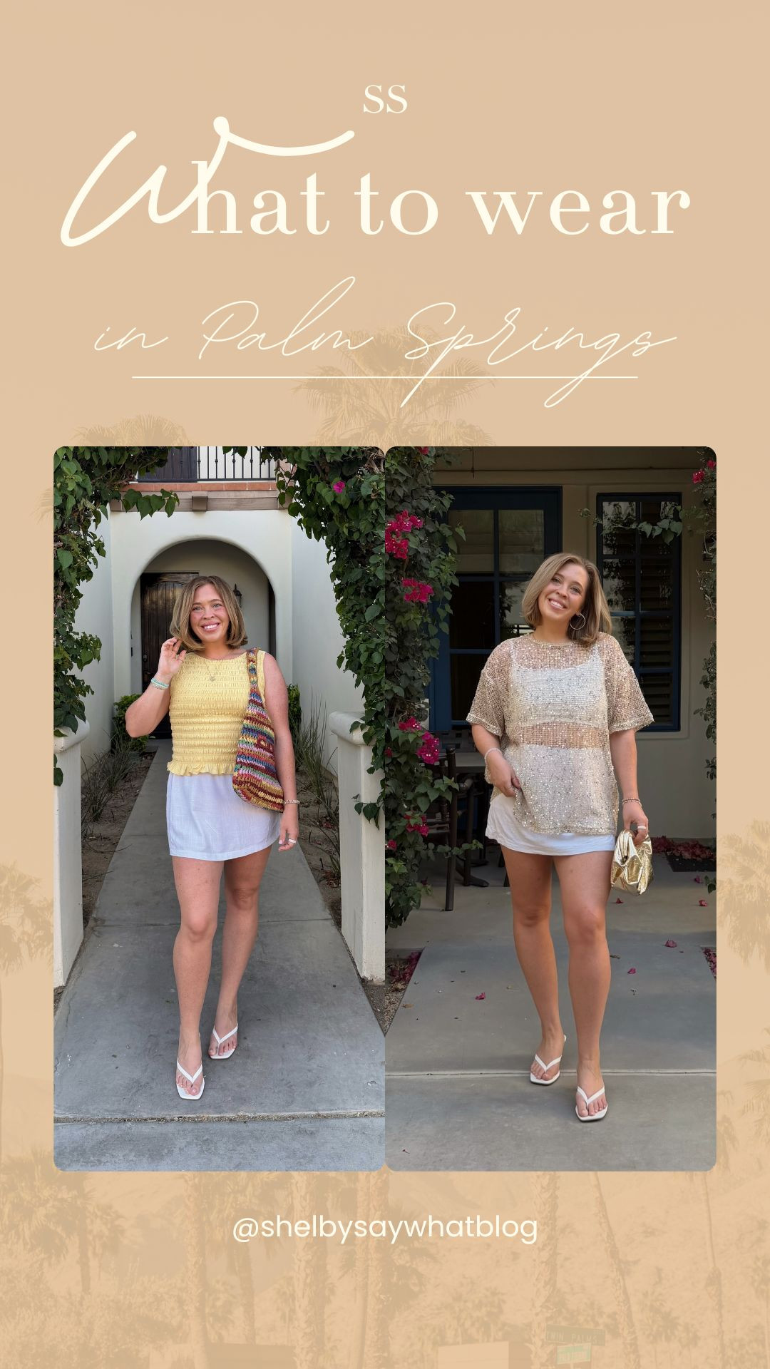 What to Wear in Palm Springs ☀️🌴 Size 8/10 | M/L | 5'4"  

 #LTKMidsize #LTKTravel