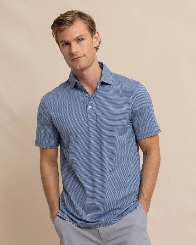 brrr°-eeze Baytop Stripe Performance Polo | Southern Tide