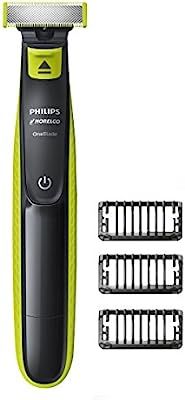 Philips Norelco OneBlade Hybrid Electric Trimmer and Shaver, FFP, QP2520/90 | Amazon (US)