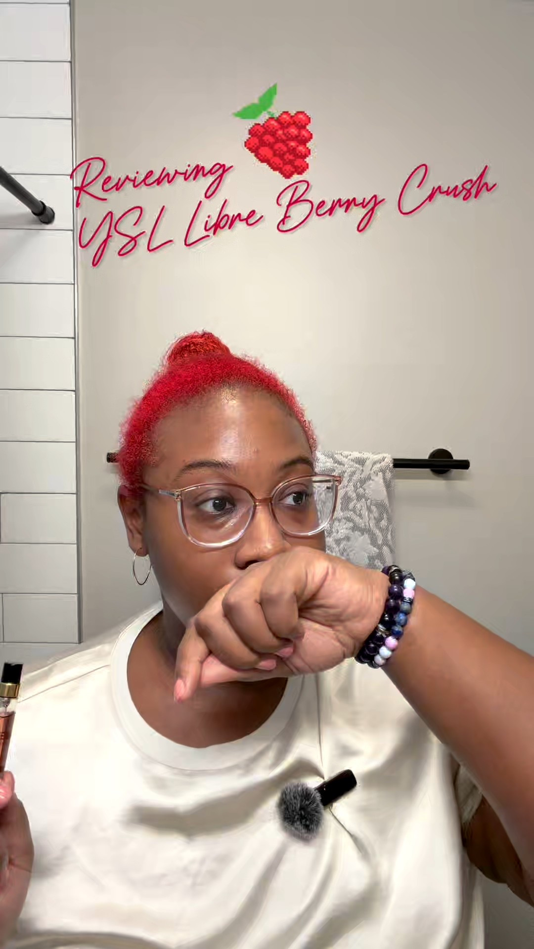 #paidlinks SHOP this item on my website in bio 
So versatile for date night or for working in the office. It’s giving boss. @Sephora @nordstrom @ysl
.
.
#perfumereview
#fragrancelover
#libreberrycrush
#ysl

#LTKPlusSize #LTKvlog #LTKBeauty