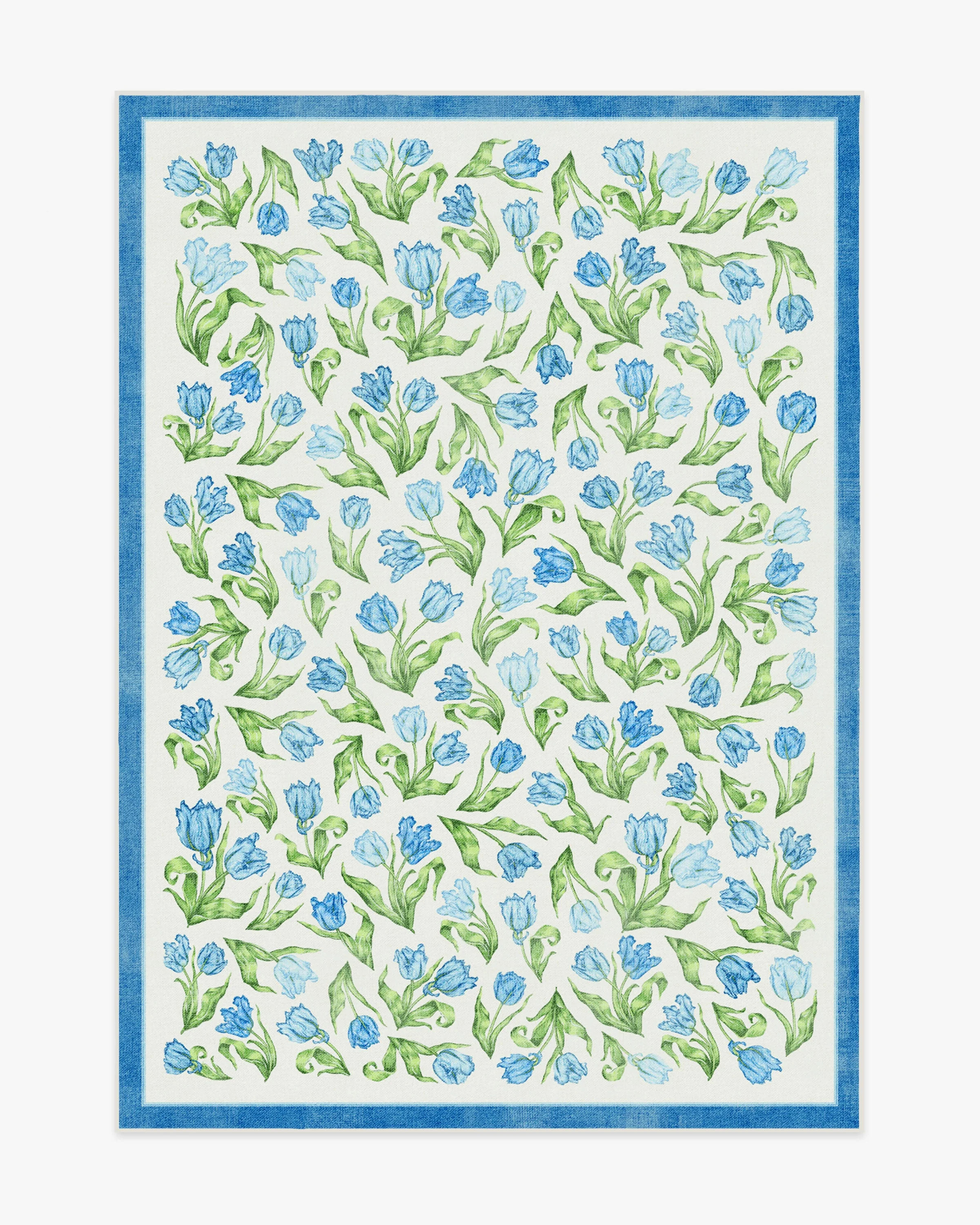 Garden Party Blue Rug by Mrs. Alice | Ruggable | Ruggable