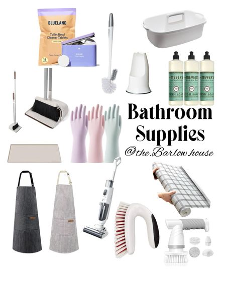 Cleaning Supplies
Bathroom Cleaning tools
Amazon cleaning 
Apron 
Scrub brushes 
Cleaning fluids 
Toilet scrub brush 
Toilet cleaning tablets 
Dish gloves 
Cleaning caddy
Spring cleaning 

#LTKfamily #LTKhome #LTKfindsunder50