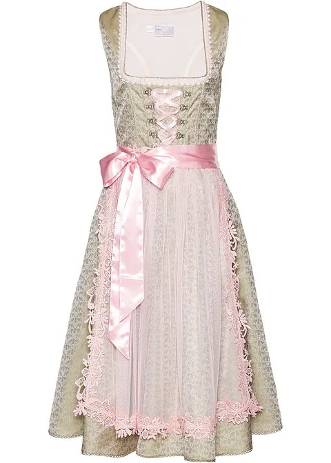 Dirndl mit Perlen (2-tlg.Set) | Bonprix DE