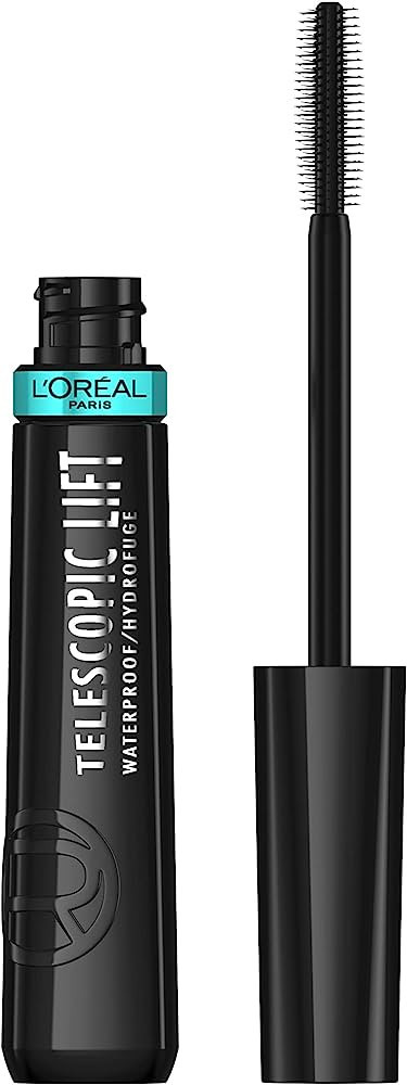L'Oreal Paris Telescopic Lift Waterproof Mascara, Lengthening and Volumizing Eye Makeup, Lash Lif... | Amazon (US)