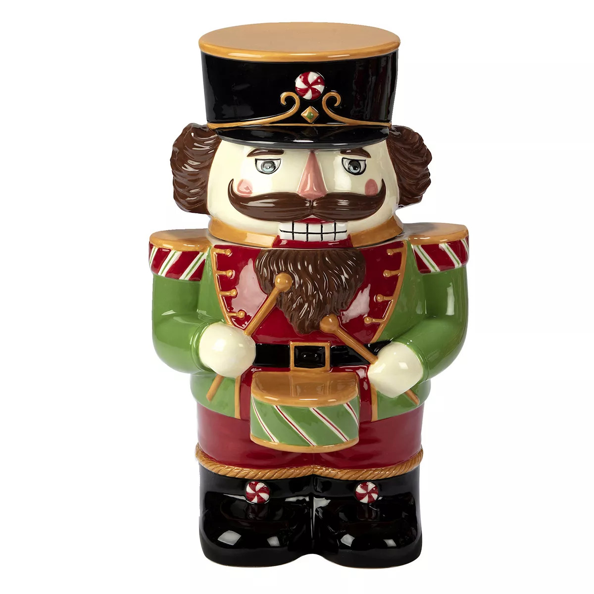 Certified International Holiday Magic Nutcracker 3D Cookie Jar | Kohl's