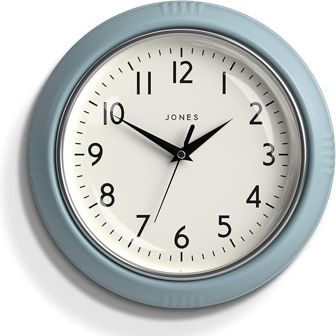 JONES CLOCKS® The Ketchup Wall Clock - Analog Wall Clock - Retro Clock - Kitchen Wall Clocks - E... | Amazon (US)