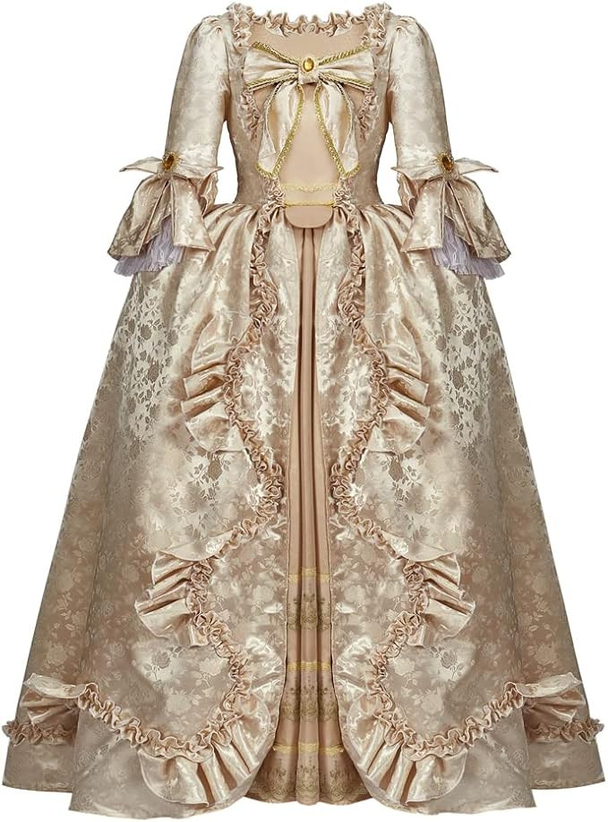 RoleplayCos Court Rococo Baroque Marie Antoinette Ball Dresses 18th Century Victorian Dress Ball ... | Amazon (US)