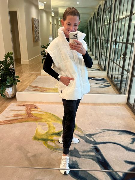 Cold days, cozy outfit. I am absolutely in love with this white puffer from free people movement. I am a size extra small, and this jewel comes in 15 colors. Water resistant, lightweight, breathable, recycled, material, packable, and ready to go.

#LTKSeasonal #LTKstyletip #LTKtravel