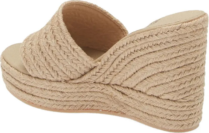 Sunlit Raffia Platform Wedge Sandal (Women) | Nordstrom
