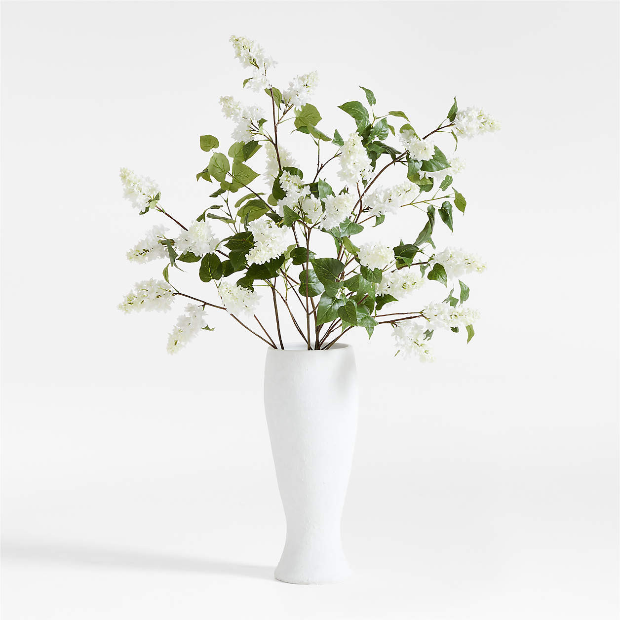 Faux White Lilac Spray 50" by Abigail Ahern + Reviews | Crate & Barrel | Crate & Barrel