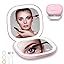 Omobolanle Compact Mirror with Light,5X Magnifying Mirror with Lights,Rechargeable Dimmable Auto-... | Amazon (US)