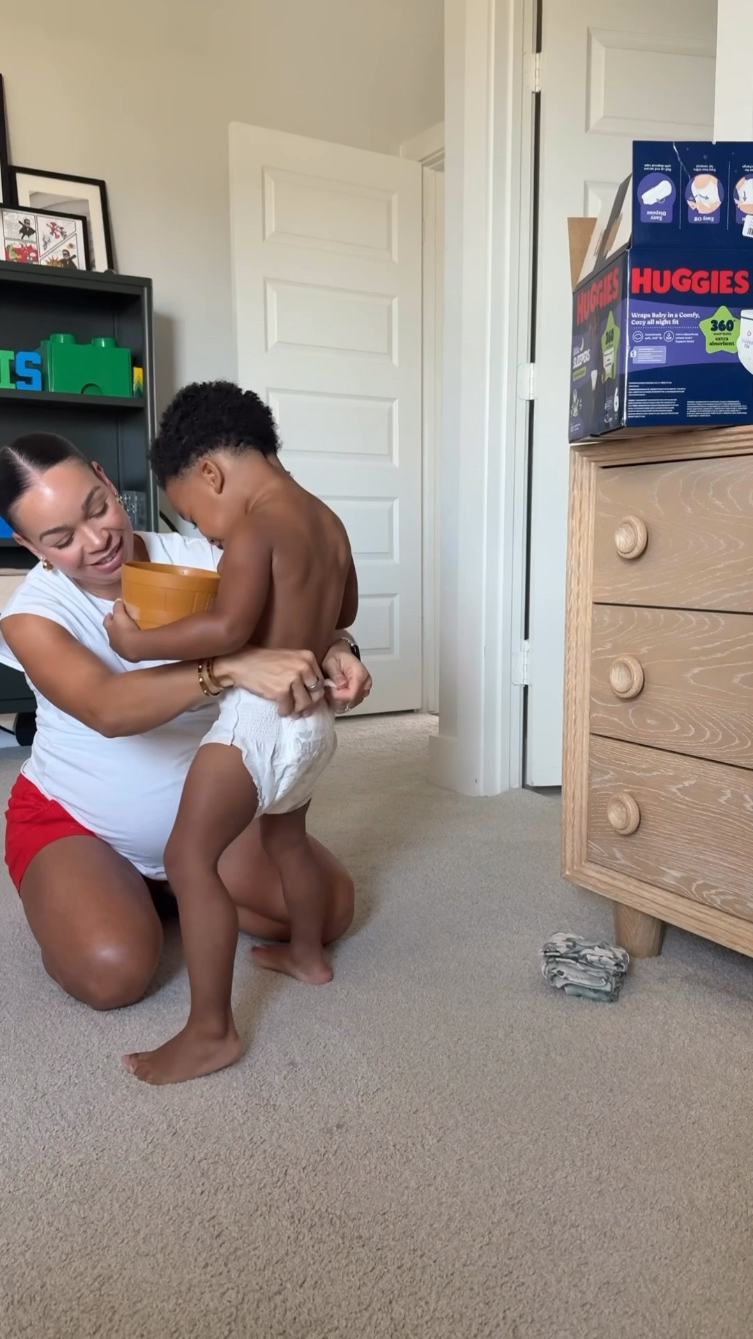 #ad These @Huggies Little Sleepers 360 nighttime diaper pant has a flexible 360 degree waistband that’s so stretchy, moving with him all night, and trusted leak protection means everyone wakes up happier ☀️ 

Don’t miss out on the @Target Circle deal where you can stock up on these and other Huggies Products, getting a $20 GiftCard with $100 select baby care purchase from 8/23 until 8/29 #ad #targetpartner #HuggiesPartner #Huggies @shop.ltk #liketkit

Offer: Target Circle Deal: $20 Target GiftCard with $100 select baby care purchase

Eligibility: Target Circle Membership
Availability: Sunday August 23rd- Saturday August 29th, 2026, offer expires at 11:59pmPT.

Terms & Conditions: Category Deal. Valid in store or online. Limit one coupon/deal per Target Circle account. No other same department/category coupon/deal/bonus will apply. Offer excludes items sold & shipped by Target Plus™ Partners and clearance items. Void if copied, scanned, altered, transferred, purchased, sold or prohibited by law. Coupon/deal expires at 11:59pm PT. Item(s) may not be available at all stores. Gift cards and tax will not be included in determining purchase total. Target GiftCard not valid as payment on this purchase; terms and conditions apply. Quantities limited; no rain checks. No cash value. For full details on our Price Match policy, see Target.com/PriceMatch

#LTKKids #LTKBaby #LTKmomlife
