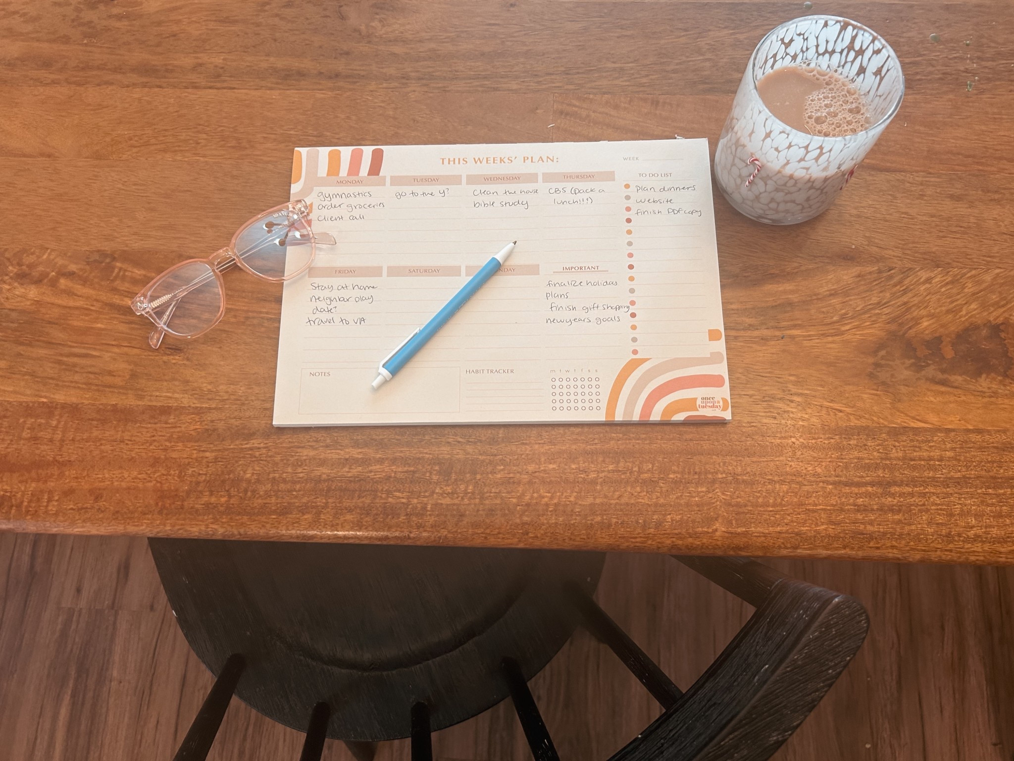 A planning morning

Daily planner from Etsy
Blue light glasses
Anthro look alike icon glass

#LTKFindsUnder50 #LTKdayinmylife #LTKHoliday