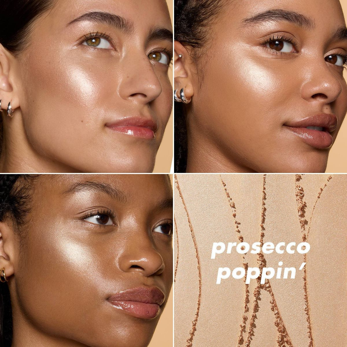 e.l.f. Halo Glow Silky Powder Highlighter - Prosecco Poppin' - 0.15oz | Target