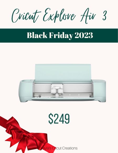 Cricut Explore Air 3 sale

#LTKHoliday #LTKGiftGuide