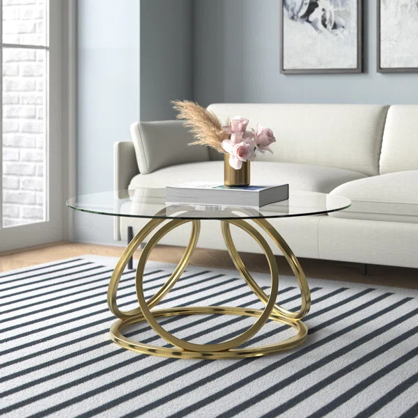 Paloalto Glass Top Coffee Table | Wayfair North America