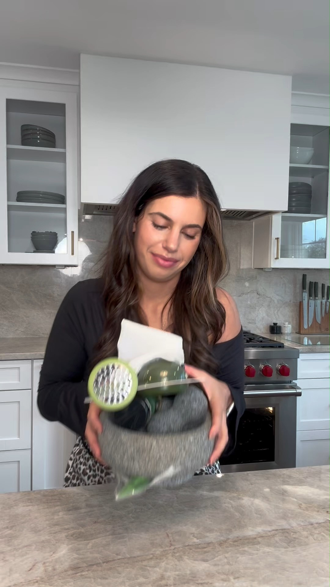 A Guacamole gift basket because who wouldn’t want this 💁🏻‍♀️🥑 so easy + useful! Get a stone guacamole bowl, and I added a masher, seasoning and dish towel to mine. 

 #LTKGiftGuide #LTKHoliday #LTKHome