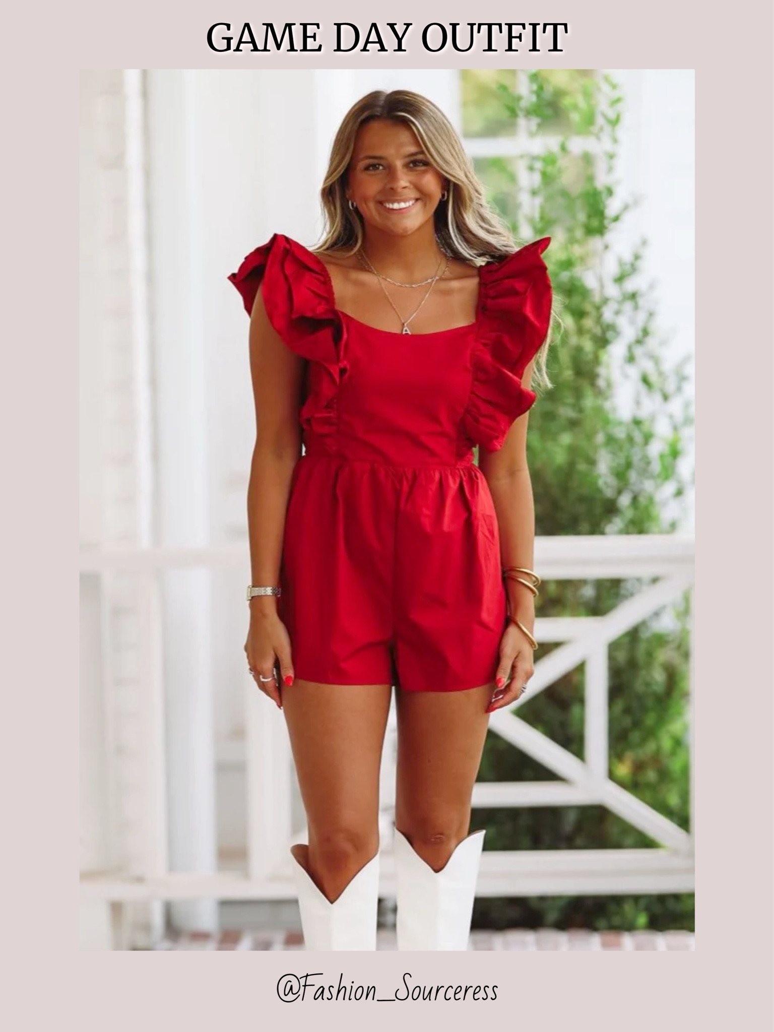 Red romper for a country concert or game day outfit

Game day outfit, red game day clothes, country concert outfits, crimson red, red dresses, red rompers, dark red, white boots, summer dress, country concert outfit, red dresses, short dresses, short red dress, outfit for country concert, Nashville outfits, outfits for Nashville , white boots, white cowboy boots 



#liketkit #LTKU #LTKSeasonal #LTKFindsUnder100 #LTKFindsUnder50


#LTKStyleTip #LTKParties #LTKSaleAlert