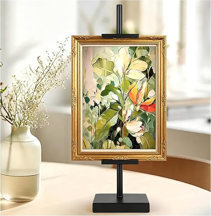18'' Adjustable Tabletop Easel Stand, Black Easel for Display | Picture Easels for Display, Pictu... | Amazon (US)