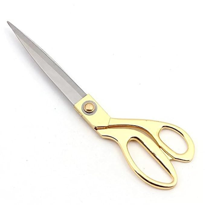Aone 8.5" 9.5" Multipurpose Vintage Copper Finish Scissors,Tailor Scissors,Dressmaking Sewing Needle | Amazon (US)