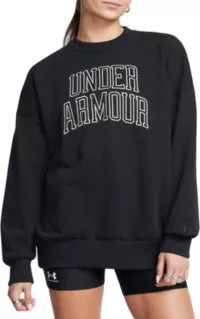 Under Armour Women's Icon Heavyweight Terry Oversized Crewneck Sweatshirt | Dick's Sporting Goods
