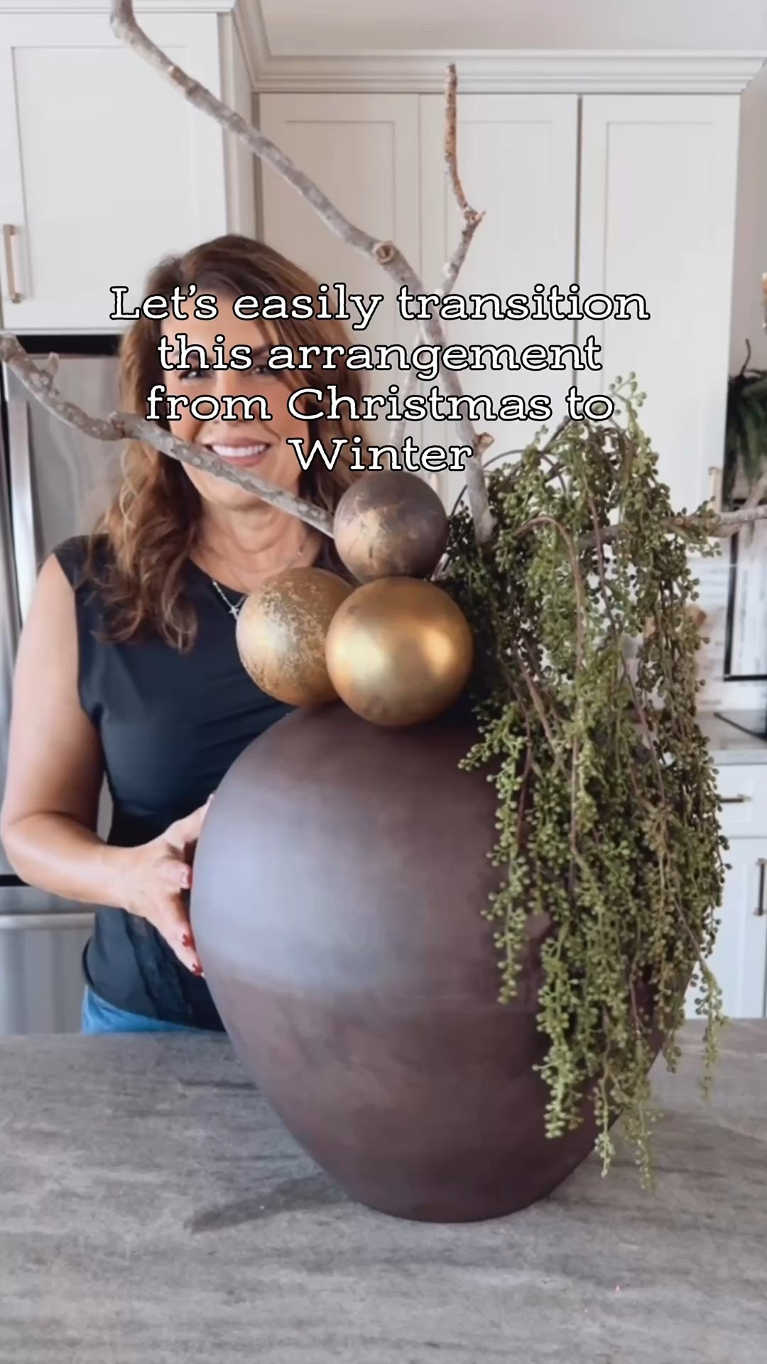 Winter Arrangement 
Large brown vase, moss balls, faux stems, transitional home, modern decor, amazon find, amazon home, target home decor, mcgee and co, studio mcgee, amazon must have, pottery barn, Walmart finds, affordable decor, home styling, budget friendly, accessories, neutral decor, home finds, new arrival, coming soon, sale alert, high end look for less, Amazon favorites, Target finds, cozy, modern, earthy, transitional, luxe, romantic, home decor, budget friendly decor, Amazon decor #crateandbarrel

#LTKSeasonal #LTKHome