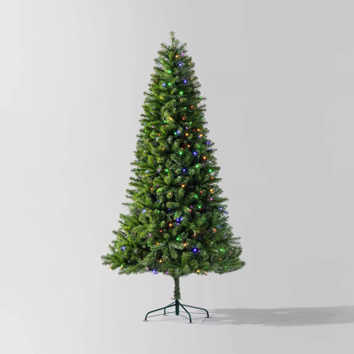 7.5' Pre-lit LED Alberta Spruce Artificial Christmas Tree Multicolor Lights - Wondershop™ | Target