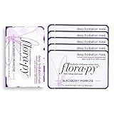 Florapy Beauty Deep Hydration Sheet Aromatherapy Mask, Blackberry Primrose, 5 Count | Amazon (US)