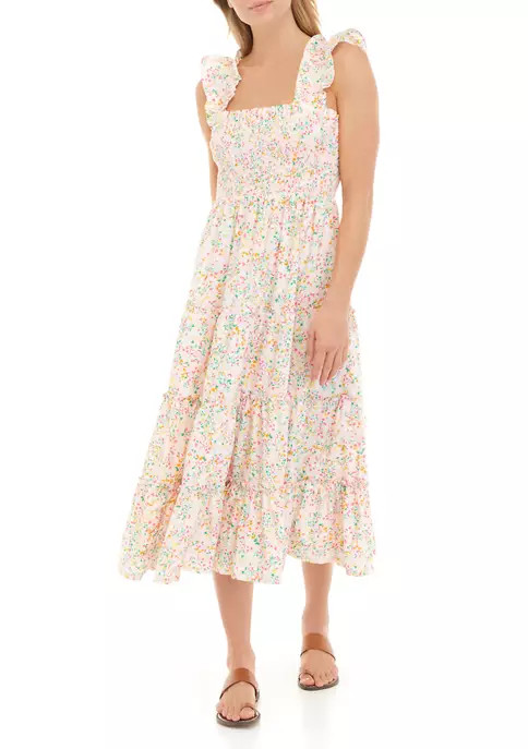 Women's Sleeveless Smocked Bodice Dress | Belk