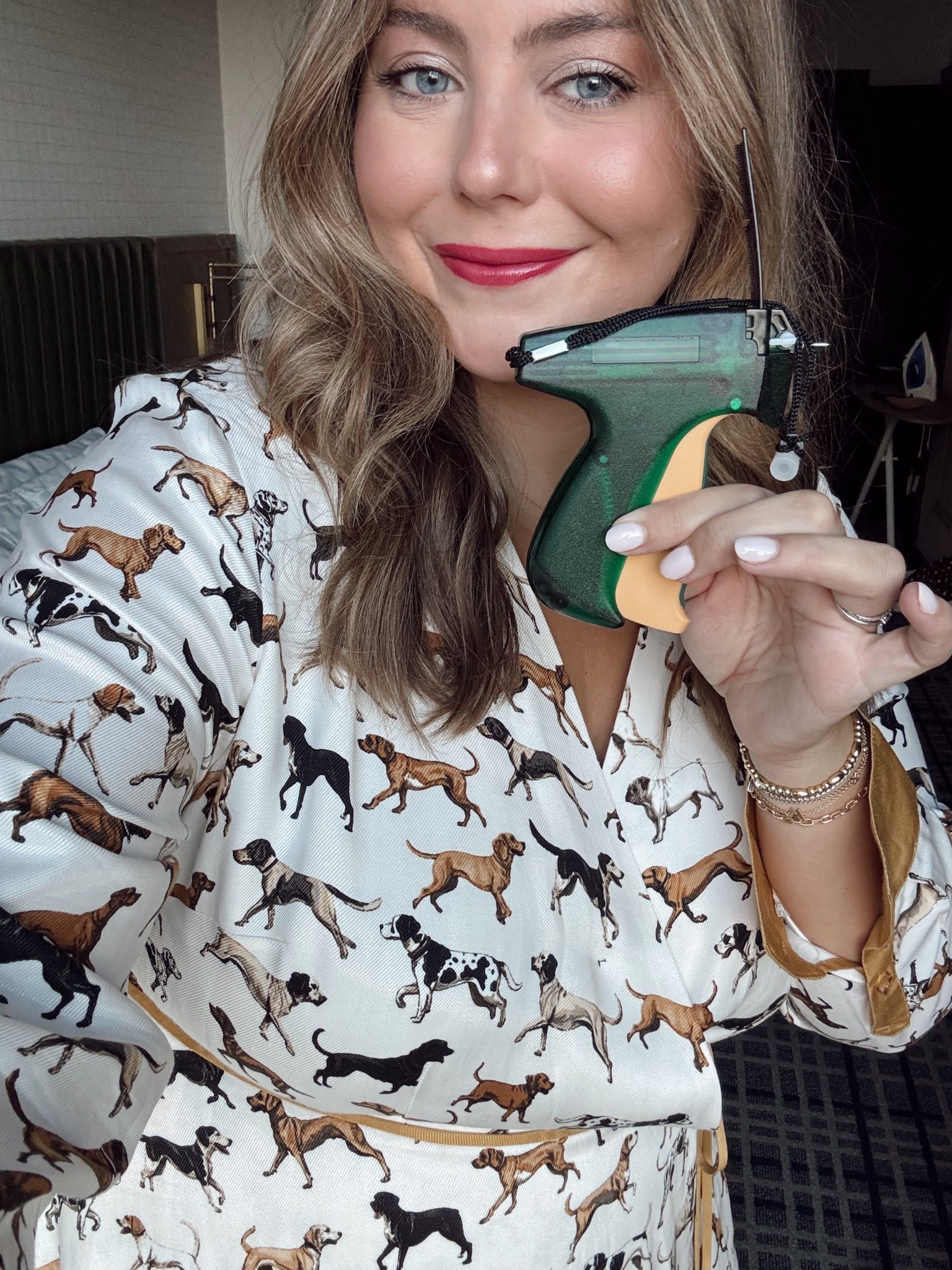 Shoutout to the unsung hero of the trip - the microstitch tool! 🧵🪡 gives a perfect semi-permanent stitch to clothing. Wearing size 1X in dress. Use CARALYN20 at Shapermint. Use CARALYNM at Cakes Body. 

#LTKBeauty #LTKStyleTip #LTKCon